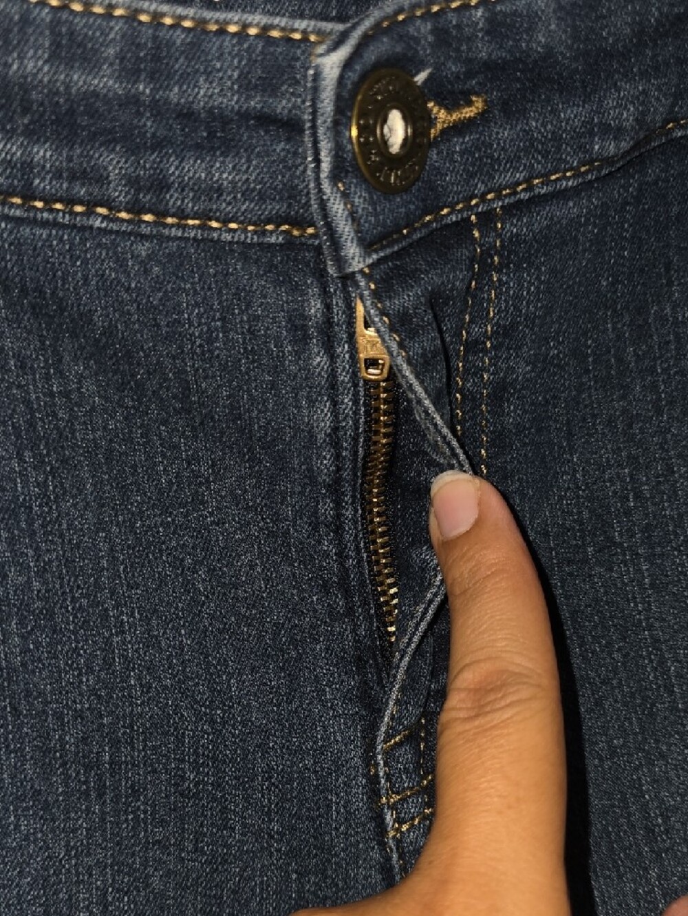 Style & Co. Denim Capris with Cuffed Hem Size 12P - Picture 6 of 11